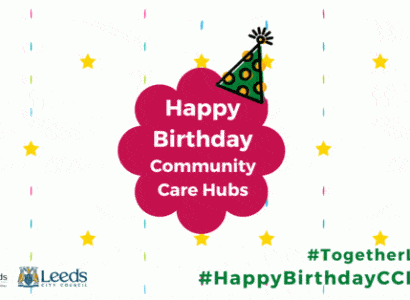 Happy Birthday Community Care Hubs