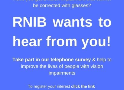 RNIB survey to help understand life with visual impairment