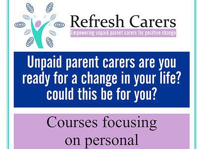 Refresh Carers- Confidence & wellbeing course