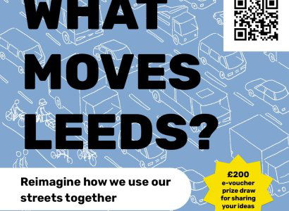 Have your say on what moves Leeds – new research project to reimagine how we get around